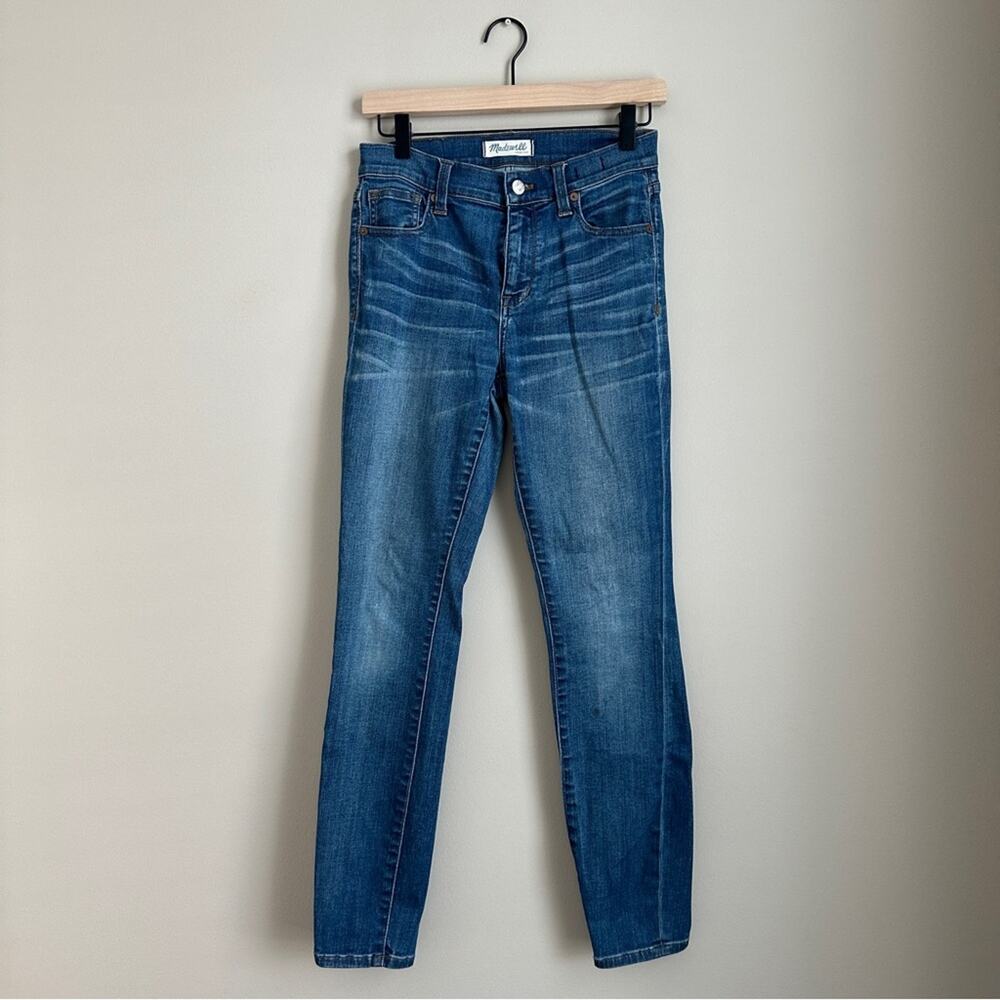 Madewell High Riser Skinny Jeans Women’s Size 26 Dark Wash Denim Stretch